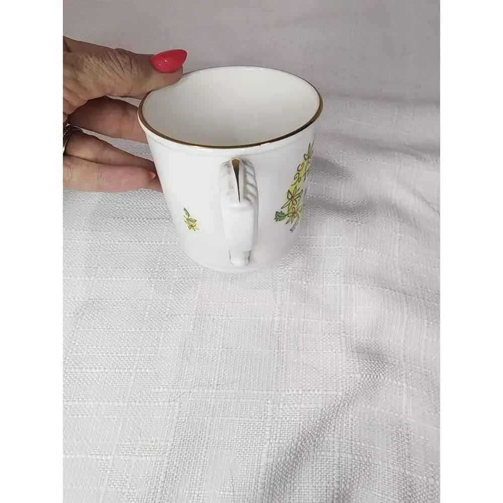 Royal Worcester Thursday's Child Bone China Mug Vintage England Grandmacore